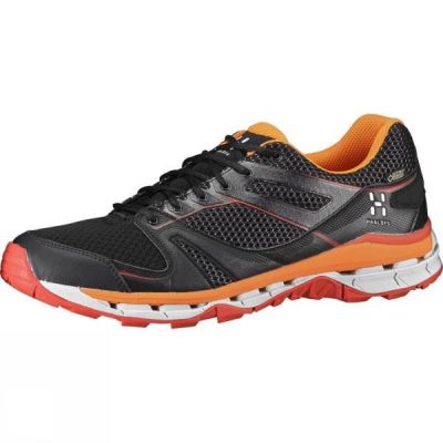 Zapatos Haglofs Observe Gtx Surround Hombre Negras / Naranjas - Chile JID947601